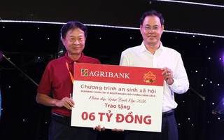 Agribank hỗ trợ 6 tỉ đồng cho người khó khăn, đối tượng chính sách đón Tết