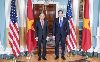 Bộ trưởng Ngoại giao Lê Hoài Trung hội đàm với Ngoại trưởng Mỹ Marco Rubio