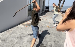 Chủ quán cùng hai người thân bị triệu tập vì đuổi đánh nhóm du khách ở Vũng Tàu