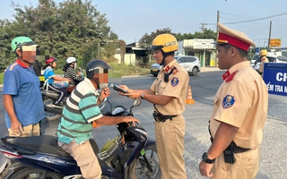 Tây Ninh và Đồng Tháp xử lý gần 1.100 "ma men" trong 9 ngày Tết