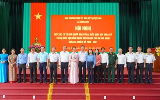 Xã Long Sơn tổ chức hội nghị tiếp xúc cử tri