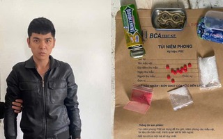 Tuần tra giữa trưa, công an xã bắt quả tang đối tượng có biểu hiện lạ