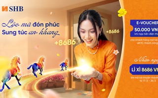 Khởi đầu năm mới, rinh ngay lộc lớn từ SHB với tổng giá trị quà tặng hơn 4,5 tỉ đồng
