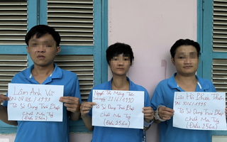 Công an ở TPHCM bắt 3 người "đập đá" sau cai nghiện