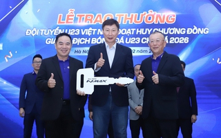 Tuyển U23 Việt Nam nhận quà "khủng" sau thành tích hạng 3 Giải U23 châu Á 2026