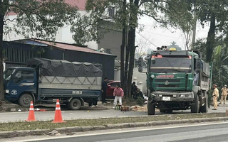 Cục CSGT nói về vụ xe ben tông chiến sĩ CSGT tử vong