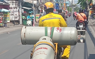 Chở gas không an toàn