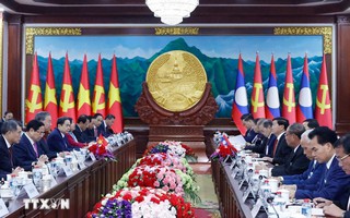 Tổng Bí thư Tô Lâm hội đàm với Tổng Bí thư, Chủ tịch nước Lào Thongloun Sisoulith