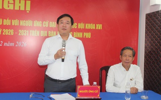 100% cử tri nơi cư trú tín nhiệm giới thiệu ông Lê Quốc Phong ứng cử đại biểu HĐND TPHCM