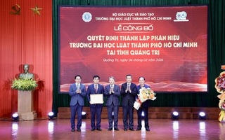 Giáo sư, tiến sĩ đầu ngành của Trường ĐH Luật TPHCM sẽ trực tiếp giảng dạy tại Quảng Trị
