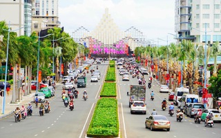 Đề xuất bỏ dải phân cách cứng đường nối vào quảng trường Tam Thắng, phường Vũng Tàu