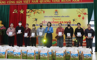 “Tết không xa nhà” đến với công nhân khu nhà trọ Liên Chiểu