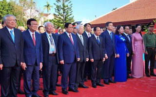 Thủ tướng Phạm Minh Chính dự Lễ kỷ niệm 120 năm ngày sinh cố Thủ tướng Phạm Văn Đồng