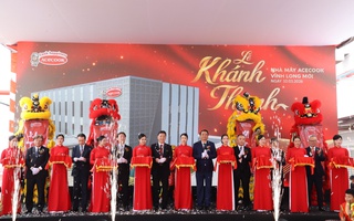 Acecook Việt Nam khánh thành nhà máy 200 triệu USD tại Vĩnh Long