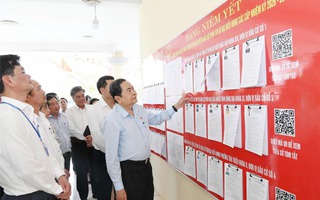 Quy trình bỏ phiếu bầu cử đại biểu Quốc hội khóa XVI và Hội đồng nhân dân các cấp