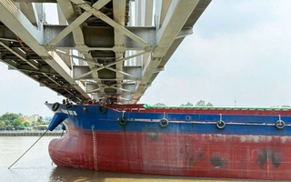 Khởi tố vụ tàu Thành Đạt 86 tông cầu Ghềnh gây thiệt hại nghiêm trọng