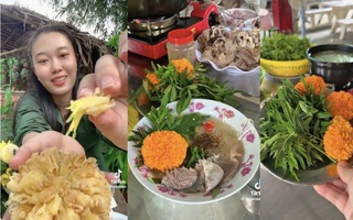 Trend “Ăn hoa như ăn rau” tiềm ẩn rủi ro