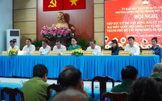 TPHCM: Cử tri phường Long Phước mong bảo đảm an sinh, mở thêm trường lớp