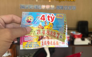 Chiều 11-3, xuất hiện nhiều người trúng giải độc đắc xổ số miền Nam