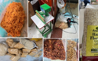 Bất thường tiệm tạp hóa bán ruốc heo giá chỉ hơn 100 ngàn đồng/kg