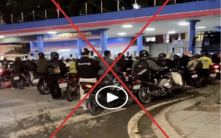 Nhân viên bán xe điện loan tin "xăng đã lên 34.000 đồng, mai kia còn lên 40.000 đồng" bị xử lý