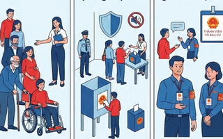 Những điều cử tri cần lưu ý khi vào phòng bỏ phiếu