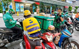 Giá xăng biến động, Grab, Be và ShopeeFood chi tiền hỗ trợ cho tài xế