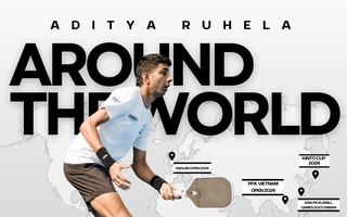 Tay vợt hàng đầu Ấn Độ Aditya Ruhela đánh giá cao thị trường pickleball Việt Nam