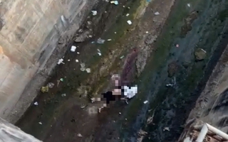 Rơi xuống cửa xả hồ thủy lợi, người đàn ông tử vong tại chỗ