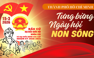 TP HCM: Tưng bừng "Ngày hội non sông"