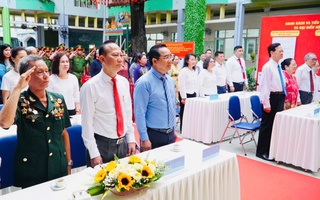 Nguyên Thủ tướng Nguyễn Tấn Dũng và Chủ tịch UBND TPHCM Nguyễn Văn Được bầu cử tại phường Xuân Hòa