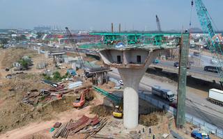 Hàng loạt công trình rút ngắn thời gian về đích