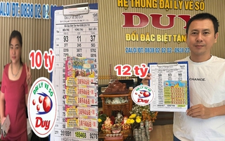 Xổ số miền Nam: Đại lý tìm những khách hàng trúng độc đắc 56 vé số