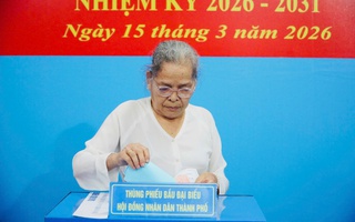 99% cử tri TPHCM đi bỏ phiếu bầu cử