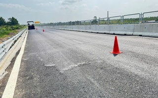 Lãnh đạo Ban QLDA Mỹ Thuận nói gì về việc tuyến cao tốc Cần Thơ – Cà Mau bị lún?