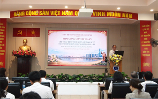 Hàng trăm giám đốc trạm y tế được tập huấn, hướng đến nâng cao năng lực tuyến cơ sở