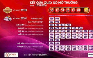 Xổ số Vietlott có vé trúng giải Jackpot 2