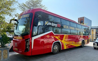 Bị tước giấy kiểm định, xe khách biển số Thanh Hoá vẫn ngang nhiên vào Huế