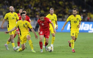 Tuyển Malaysia tiếp tục dùng cầu thủ nhập tịch tái đấu Việt Nam
