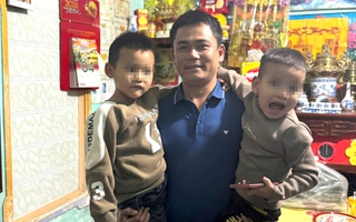 Đại uý công can nhảy xuống hồ cứu 2 bé trai khỏi đuối nước