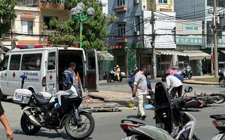 Tai nạn giao thông nghiêm trọng trên đường Tân Sơn, TPHCM