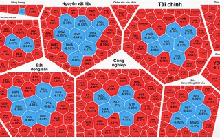 VN-Index tiếp tục bốc hơi gần 57 điểm, xuyên thủng đáy 1.600 điểm
