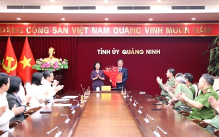 Phó Giám đốc Công an tỉnh Quảng Ninh biệt phái làm Phó Trưởng Ban Nội chính Tỉnh ủy