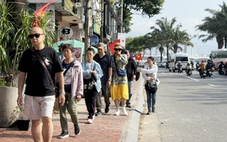 Hình ảnh vỉa hè Đà Nẵng trước giờ G