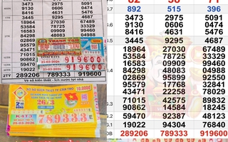Xổ số miền Nam: Chiều 26-3, lộ diện nhiều người trúng dãy số độc đắc “siêu đẹp”