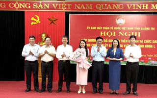 Nữ Bí thư Tỉnh đoàn được cử làm Phó Chủ tịch MTTQ tỉnh Quảng Trị
