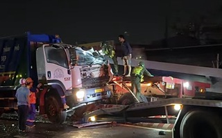 Tai nạn giao thông nghiêm trọng sáng nay ở đường Nguyễn Hữu Thọ