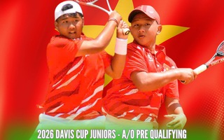 Tuyển quần vợt U16 Việt Nam chỉ 2 thành viên, vẫn giành vé vào vòng loại cuối Davis Cup Junior 2026