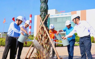 Nhiệt điện Vĩnh Tân phát động Tết trồng cây, phủ xanh hơn 23 ha khuôn viên