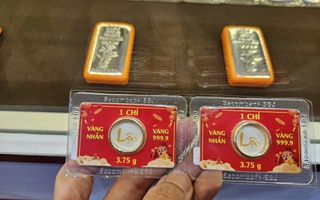 Cuối ngày 27-3, Công ty SJC, Bảo Tín Minh Châu, Bảo Tín Mạnh Hải tăng giá bán vàng miếng, vàng nhẫn